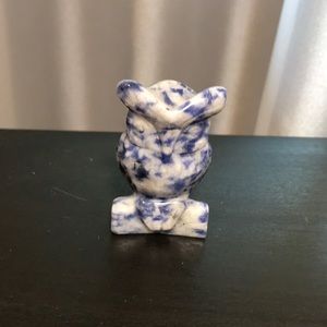 lapis lazuli owl 2 inches